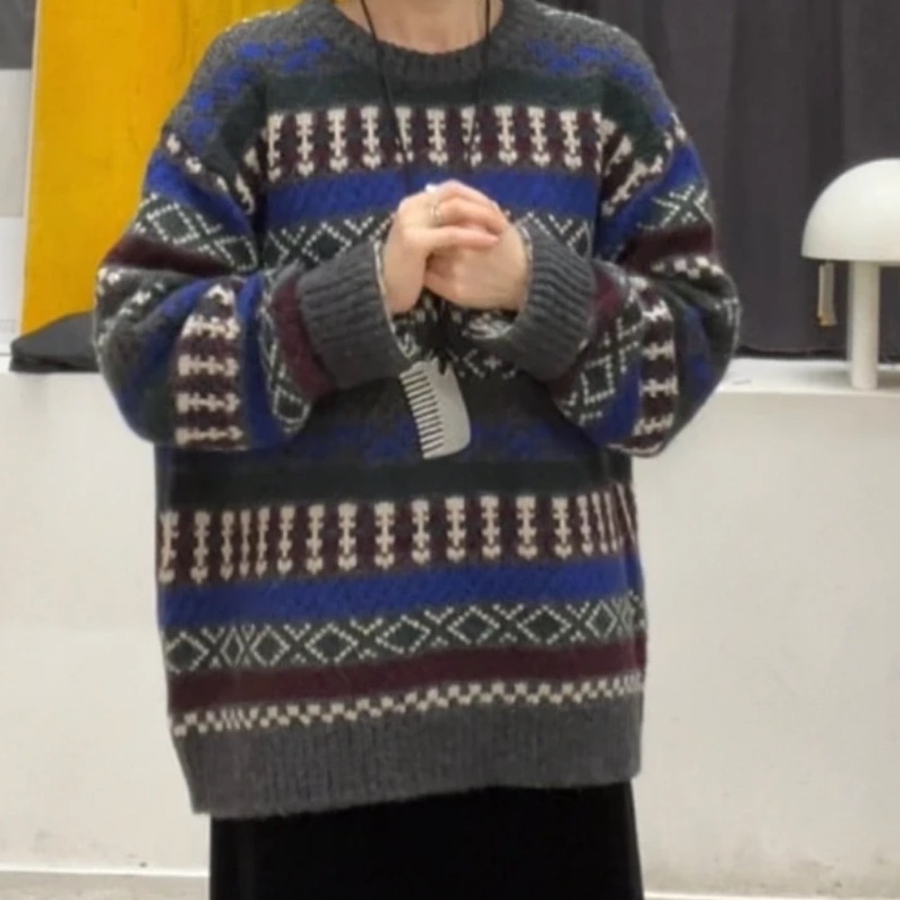 Patterned Sweater